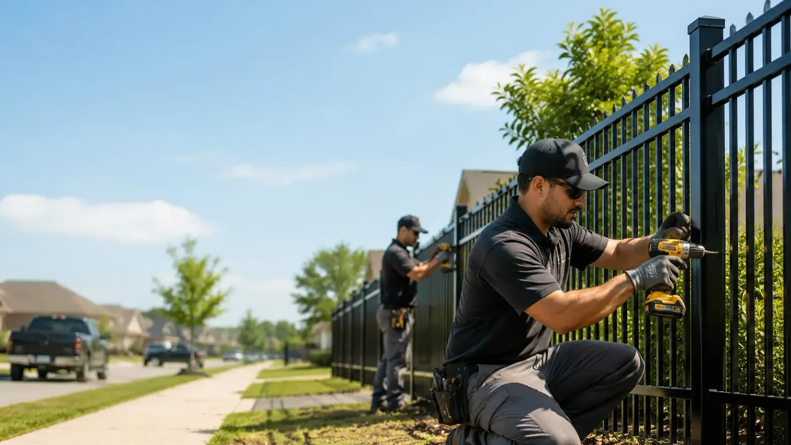 Metal Fence Installation in Fine, NY